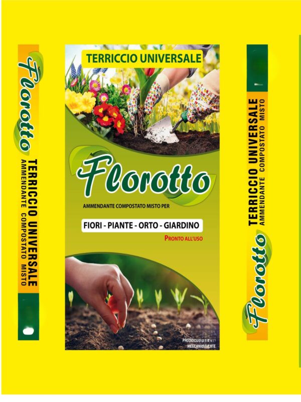 Ammendante Compostato  Misto LT 10 Florotto