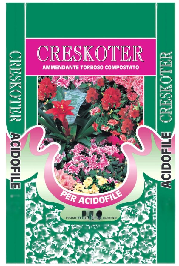 Ammendante Compostato  Misto LT 10 Creskoter Acidofile