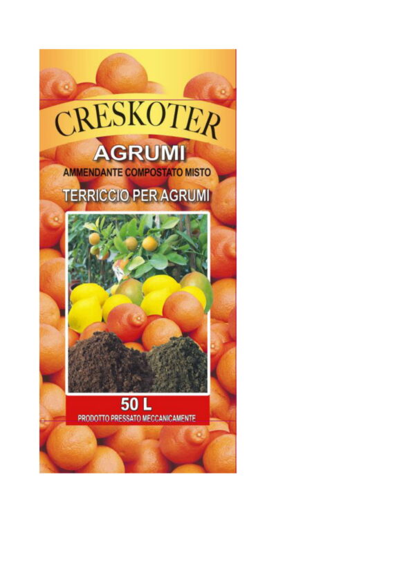 Ammendante Compostato  Misto LT 50 Creskoter Agrumi